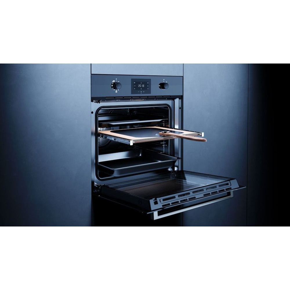 Компактный духовой шкаф Kuppersbusch CBP 6332.0 S2 Black Chrome