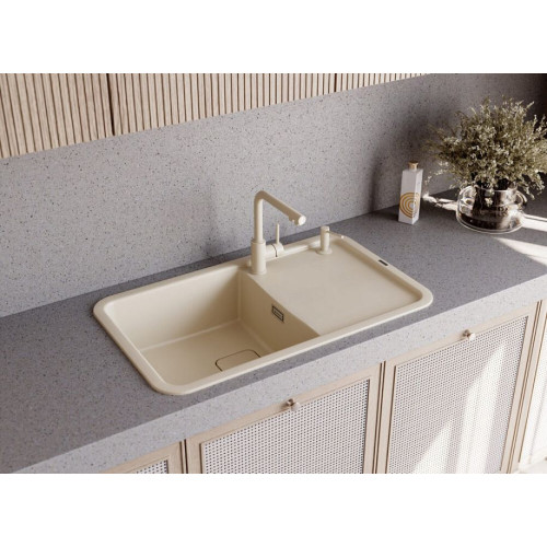 Мойка Omoikiri Tasogare 86-PA Artgranit/пастила(арт.4993457)