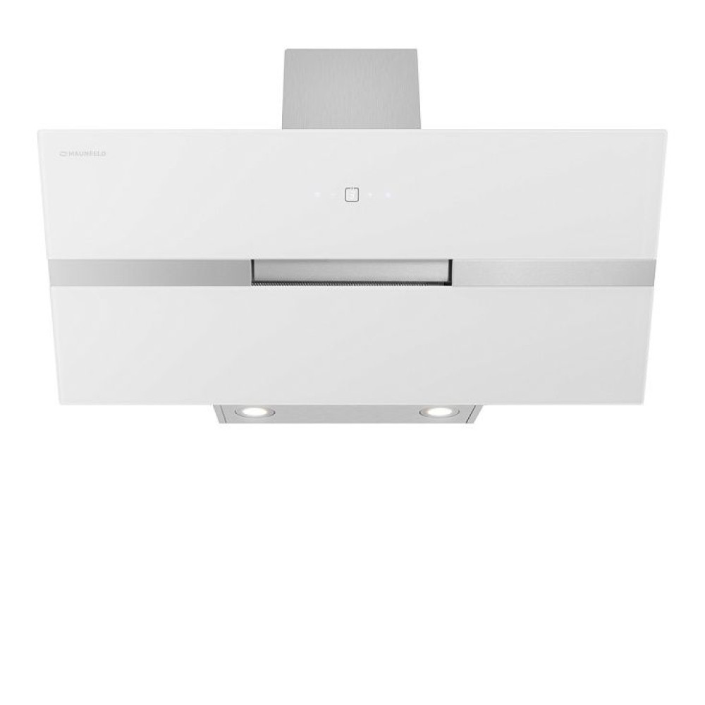Вытяжка Maunfeld Mersey 90 белый\вставка сатин