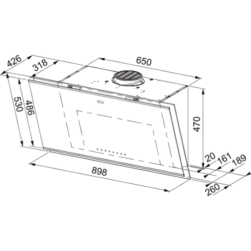 Вытяжка Franke FMY PRO 907 FM BK/BK MATT