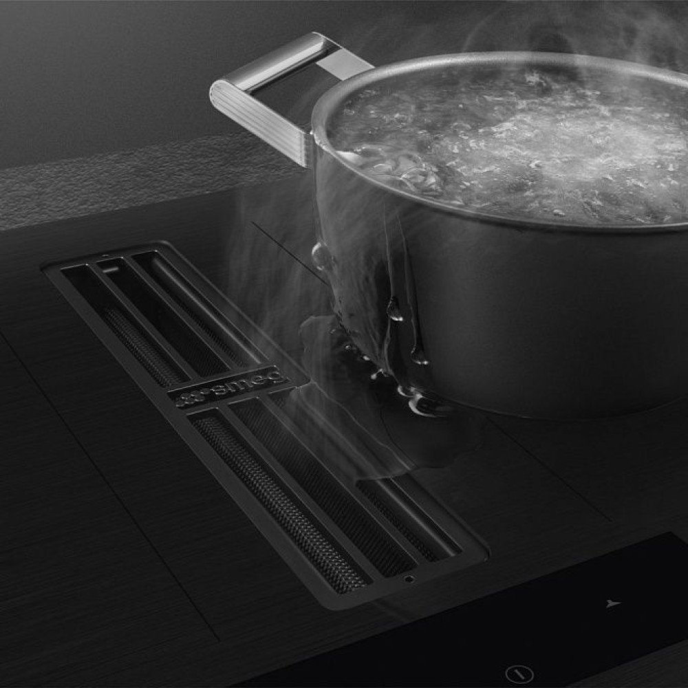 Индукционная стеклокерамич. панель SMEG HOBD382MB2