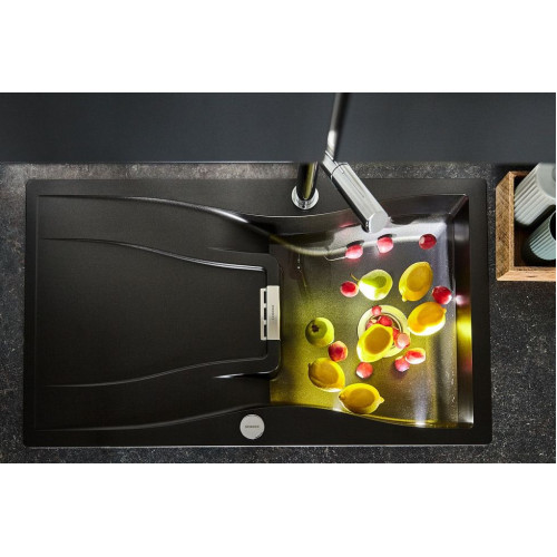 Мойка SCHOCK Waterfall 45D (D-100) Cristadur 860х500 магма