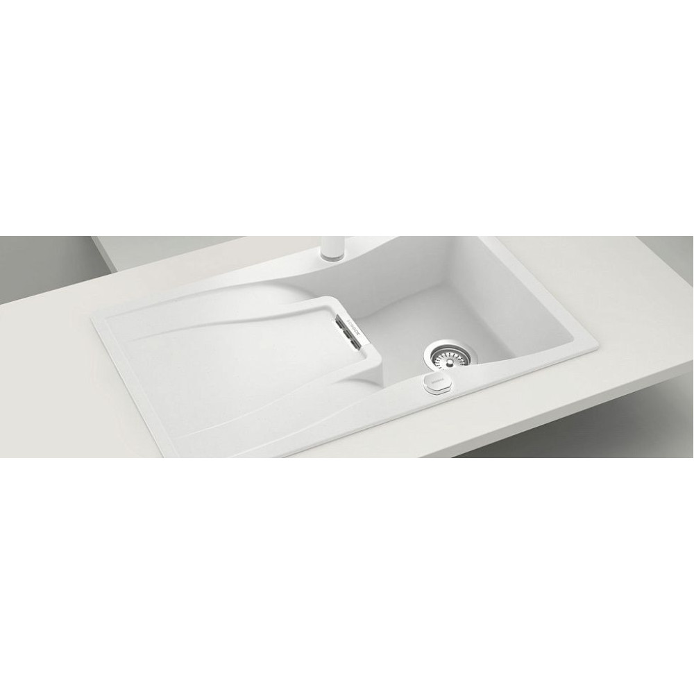 Мойка SCHOCK Waterfall 45D (D-100) Cristadur 860х500 магма