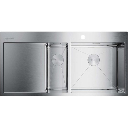 Мойка Akisame 100-2-IN-R нерж.сталь/нержавеющая сталь(арт.4973547)