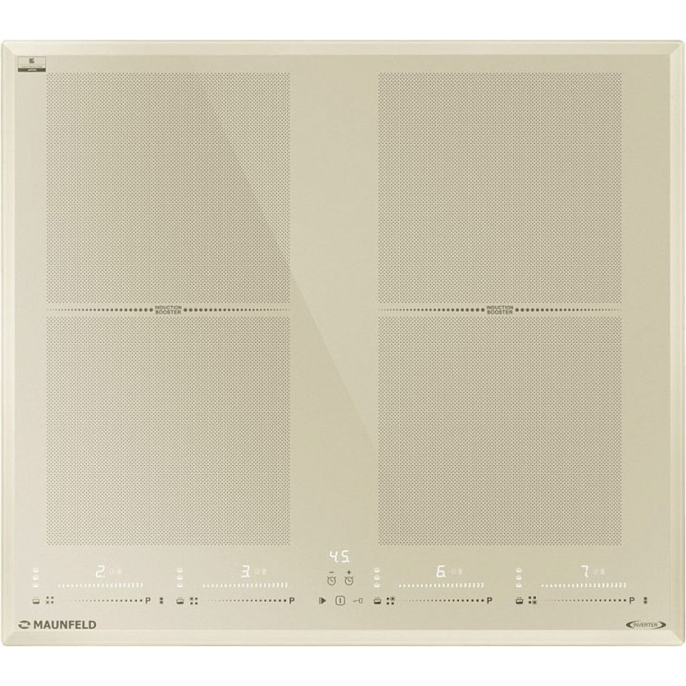 Индукционная стеклокерамич. панель MAUNFELD CVI594SF2BG LUX Inverter