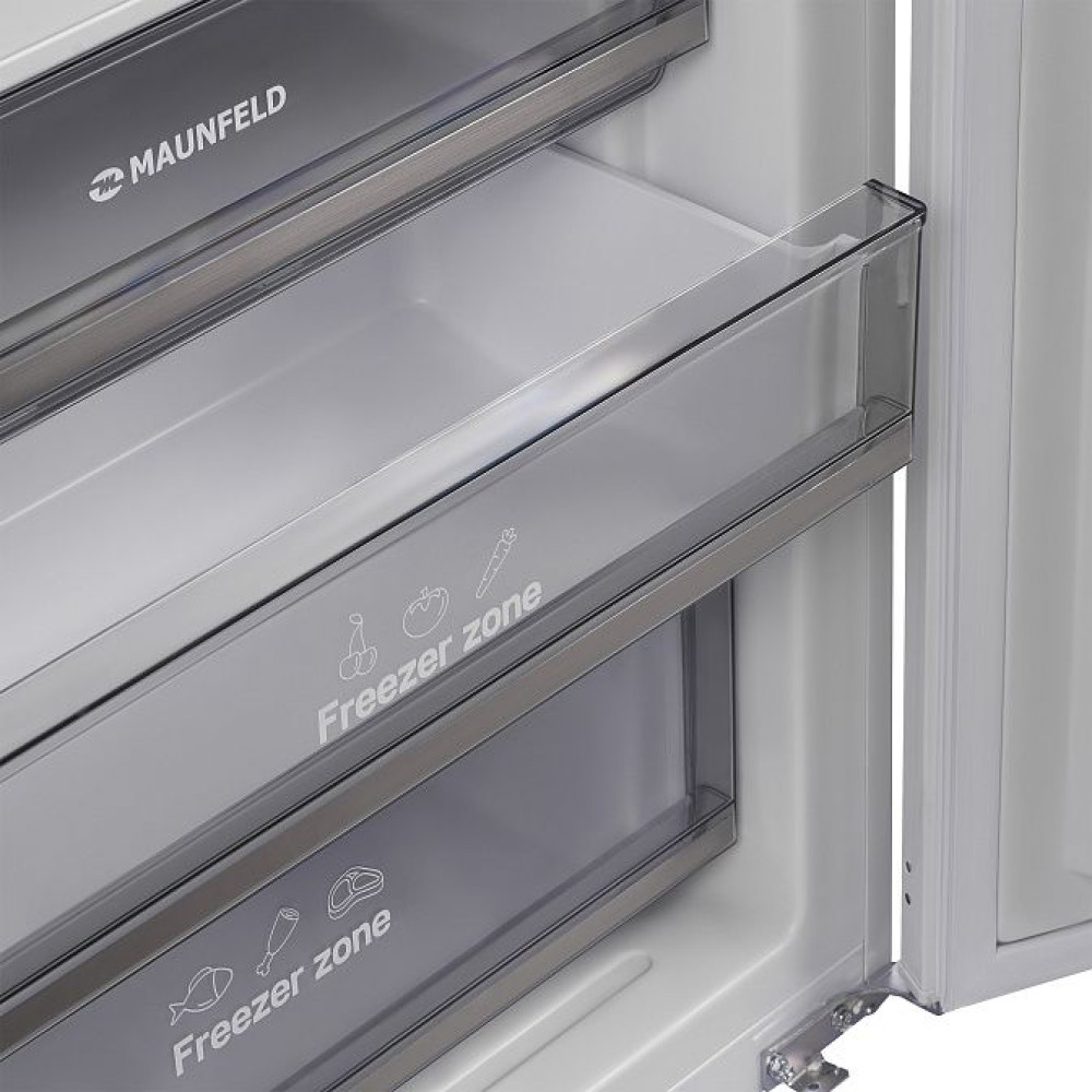 Холодильник MAUNFELD MBF193NFW1GR Inverter