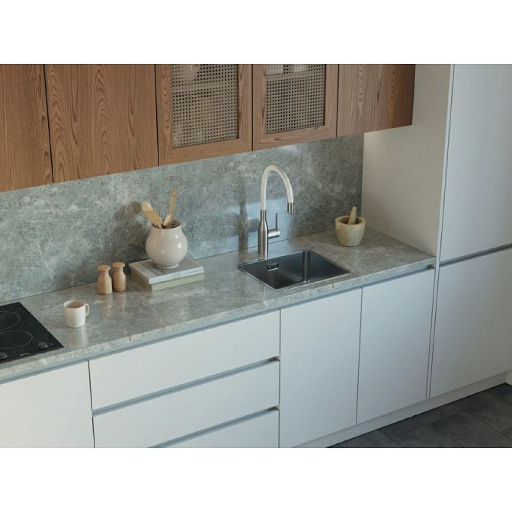 Кухонная мойка OMOIKIRI Omi 43-U/I-IN Ultra нерж.сталь/нержавеющая сталь