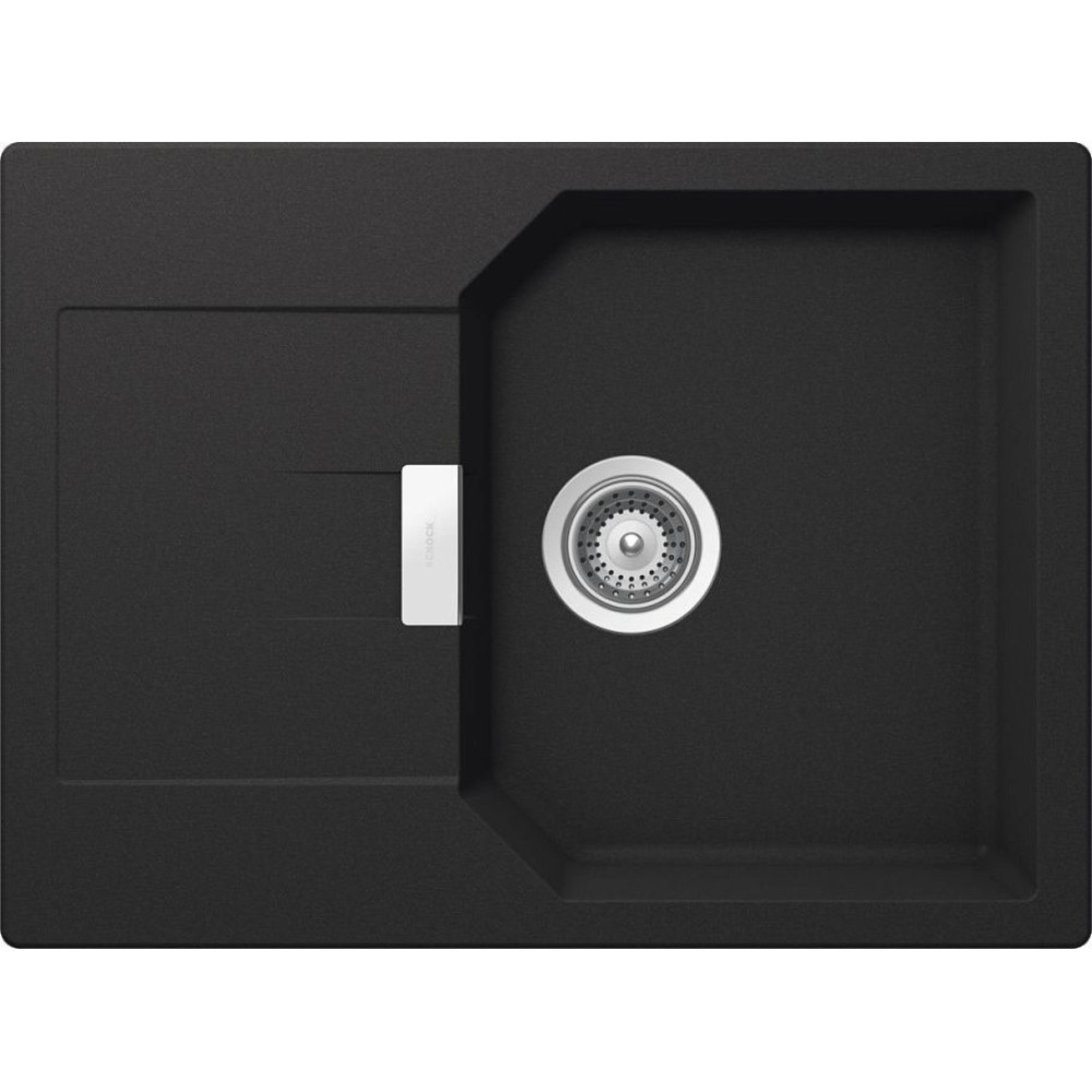 Мойка SCHOCK Manhattan 40 D Cristalite корз.клапан 640x510 оникс