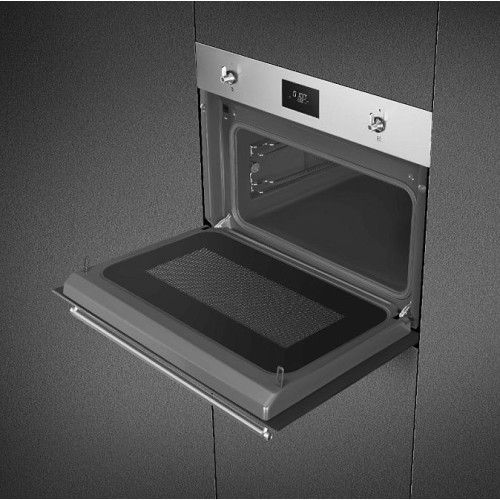 Встраиваемая микроволновая печь Smeg SO4301M0X