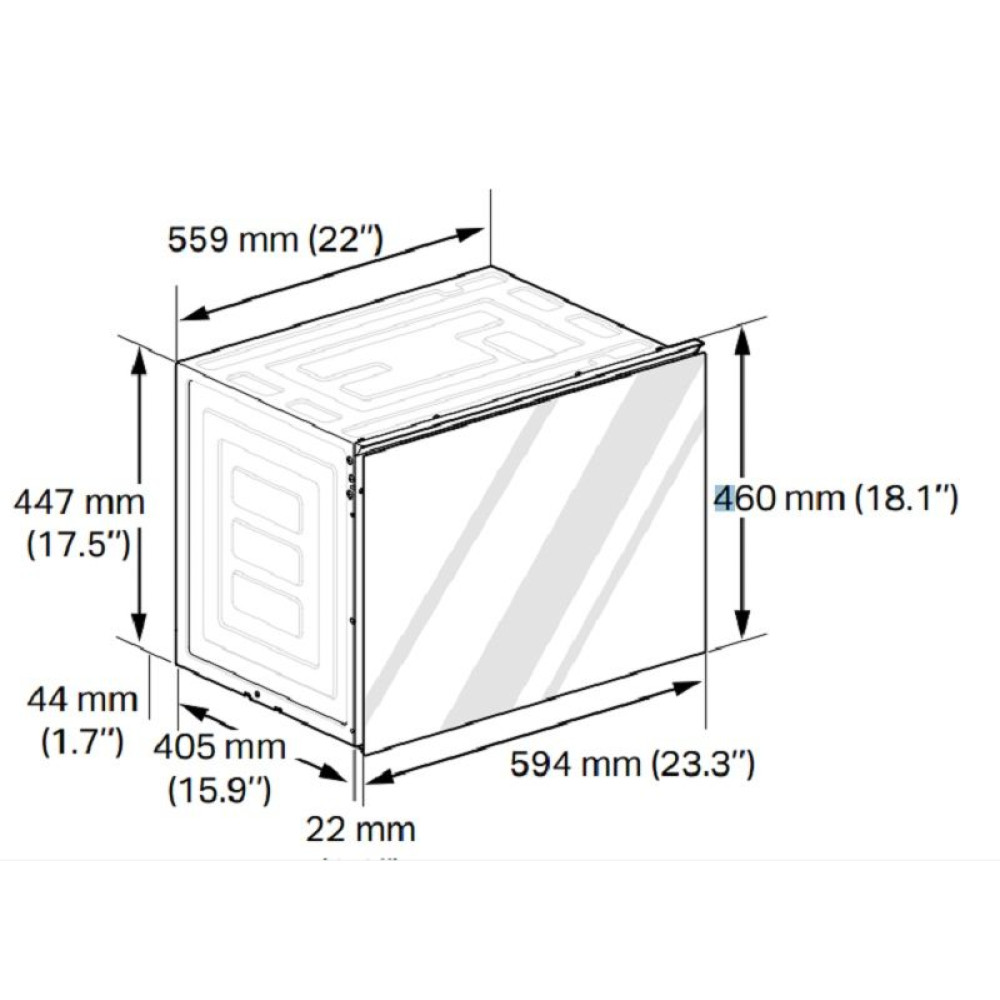 Духовой шкаф с функцией СВЧ Signature SKSLV2421MS.BMSQEUR