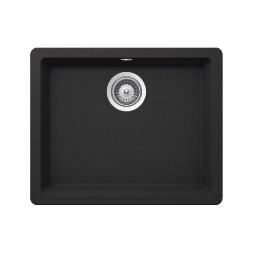 Мойка SCHOCK Quadro 60 Cristalite 550x430 (подстольный монтаж) оникс