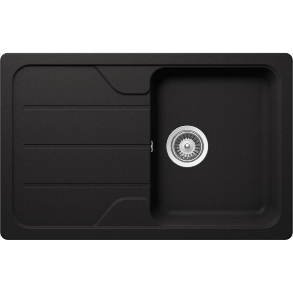 Мойка SCHOCK Formhaus 45 D Cristalite неро