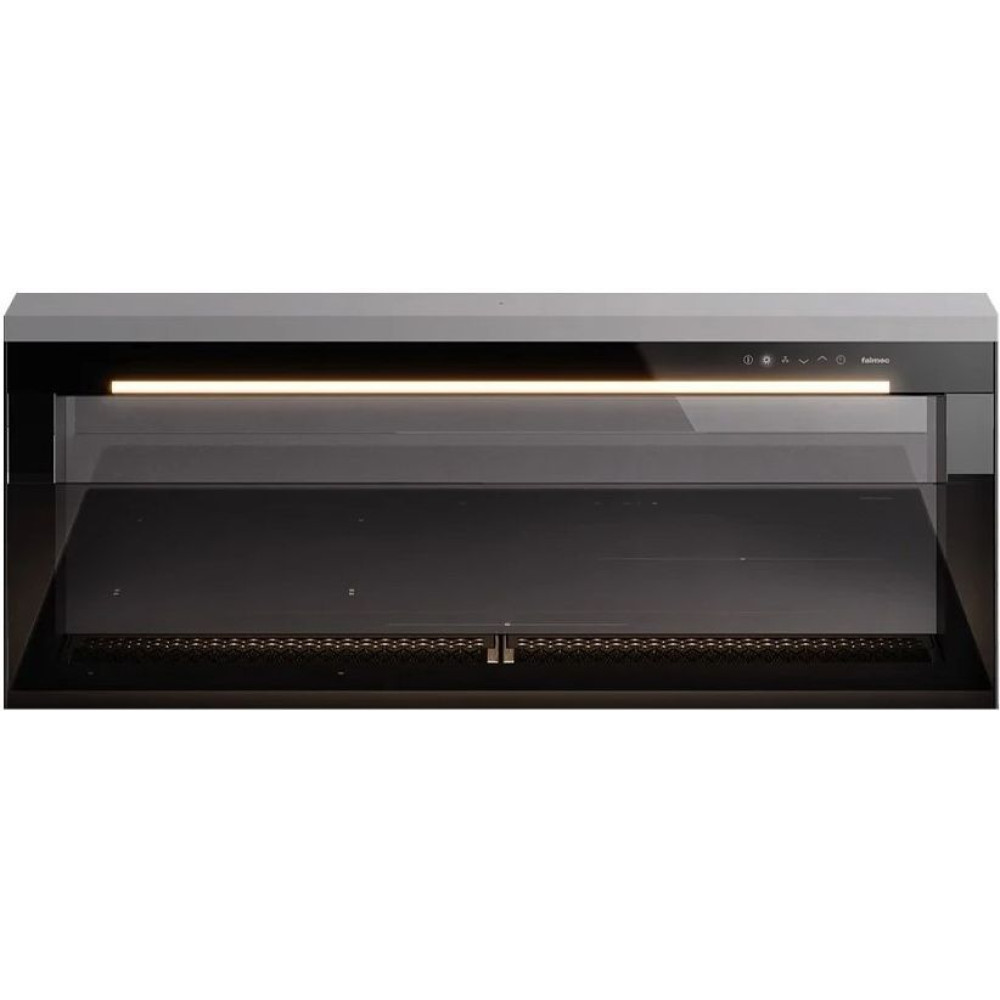 Вытяжка FALMEC LEVEL INVISIBLE VETRO NERO (вытяжка в столешницу, панелируемая)
