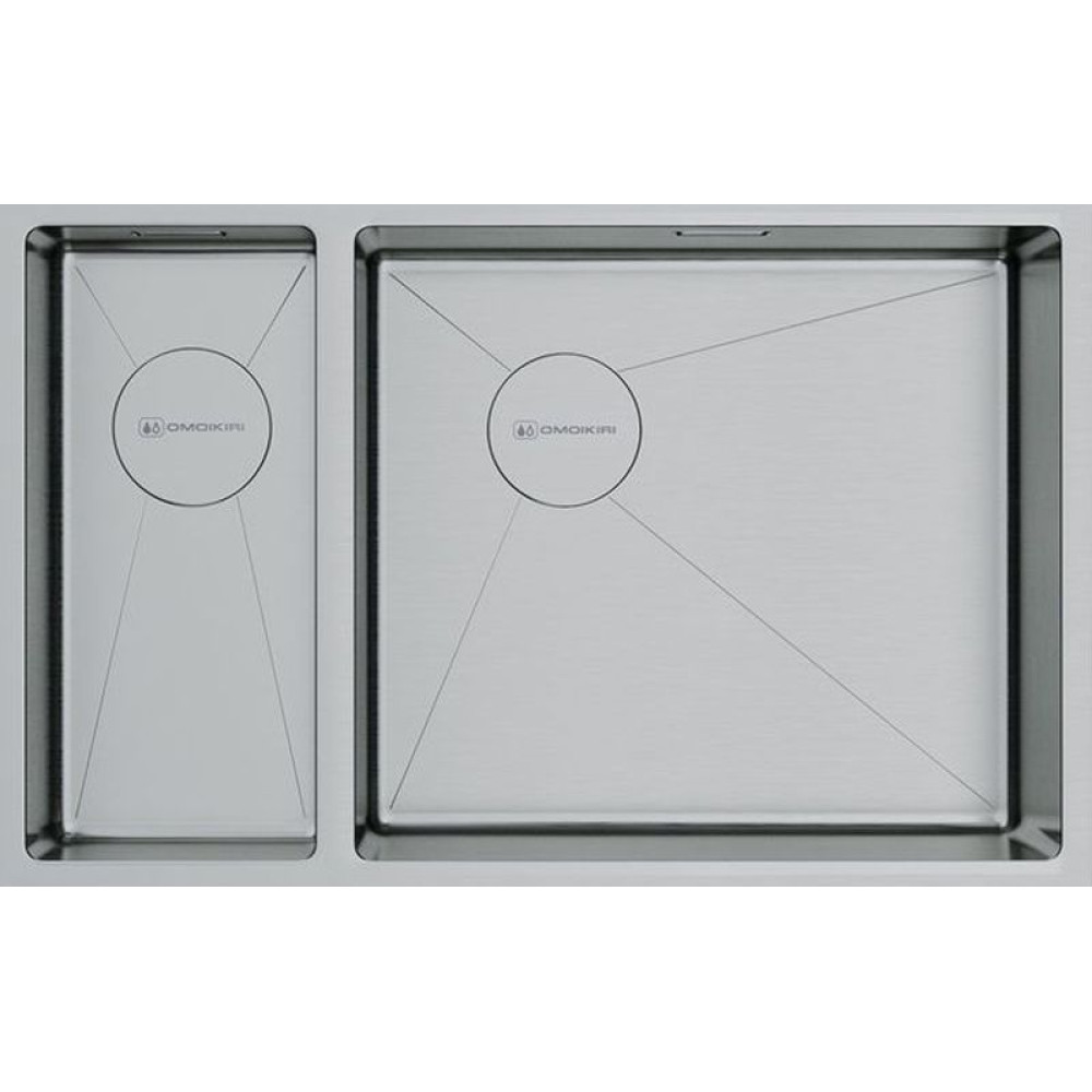 Кухонная мойка OMOIKIRI Taki 69-2-U/IF-IN-R Side(арт.4993182)