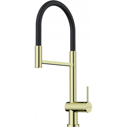 Смеситель OMOIKIRI Kanto-2 Plus-SB-LG-BL латунь/светлое золото/черный