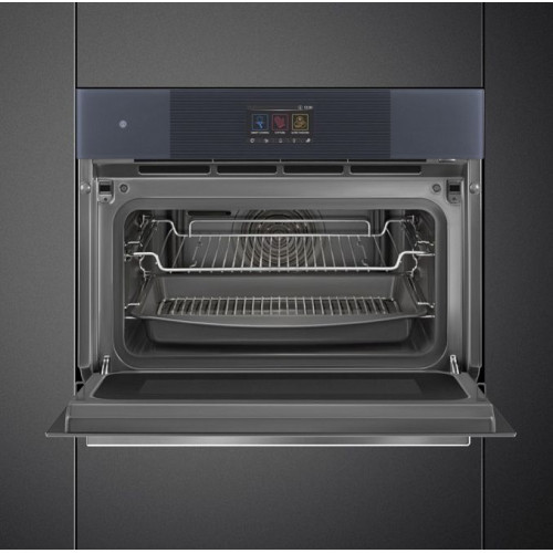 Компактный дух.шкаф с функцией пароварки SMEG SO4104APG