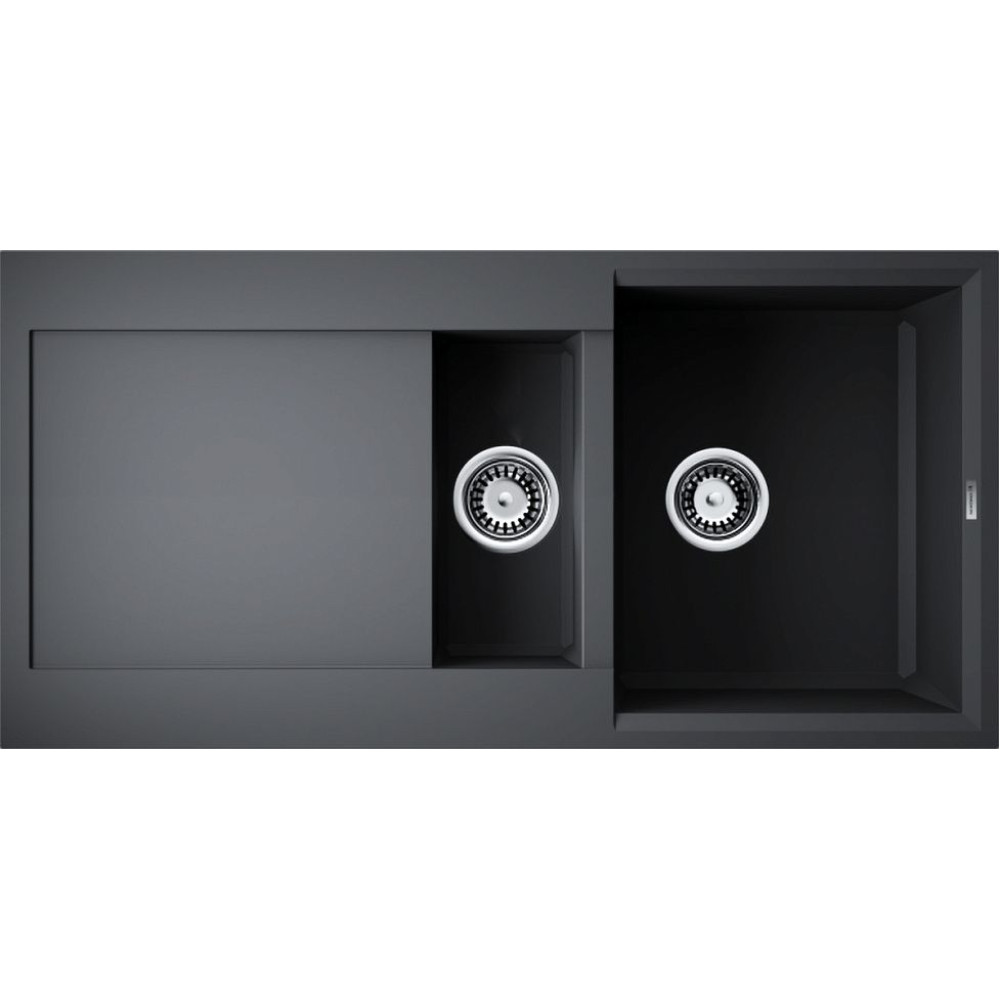 Кухонная мойка OMOIKIRI Sakaime 100-2-BL Tetogranit/черный