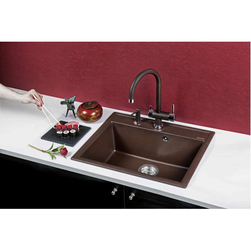 Кухонная мойка OMOIKIRI Daisen 60-BL (арт.4993622)