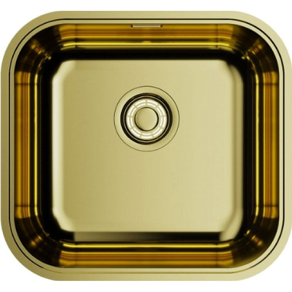 Кухонная мойка OMOIKIRI OMI 44-U/I-LG нерж.сталь/светлое золото