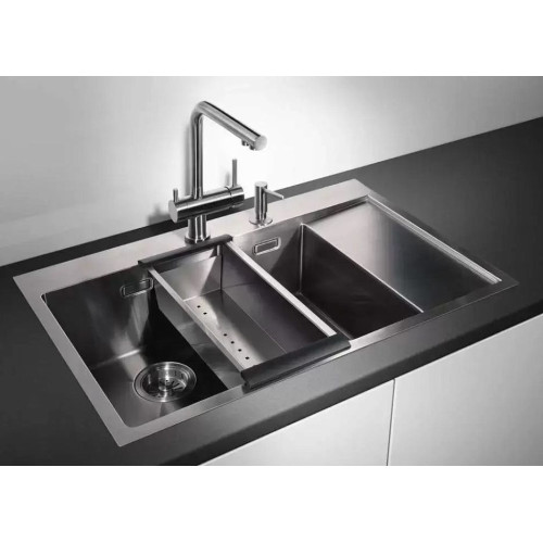 Мойка Akisame 78-2-IN-L нерж.сталь/нержавеющая сталь(арт.4973062)