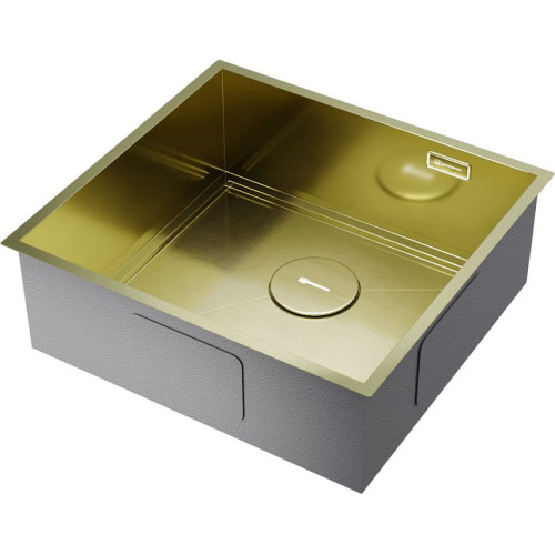 Кухонная мойка OMOIKIRI Kasen 48-26-INT-LG нерж.сталь/светлое золото(арт.4997057)