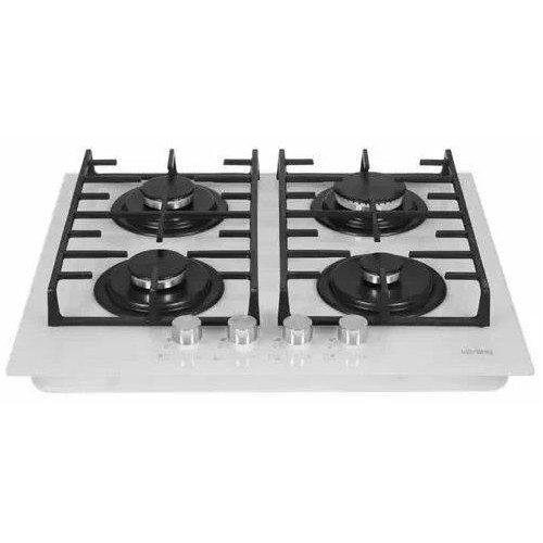 Газовая стеклянная варочная панель Korting HGG 6805 CW