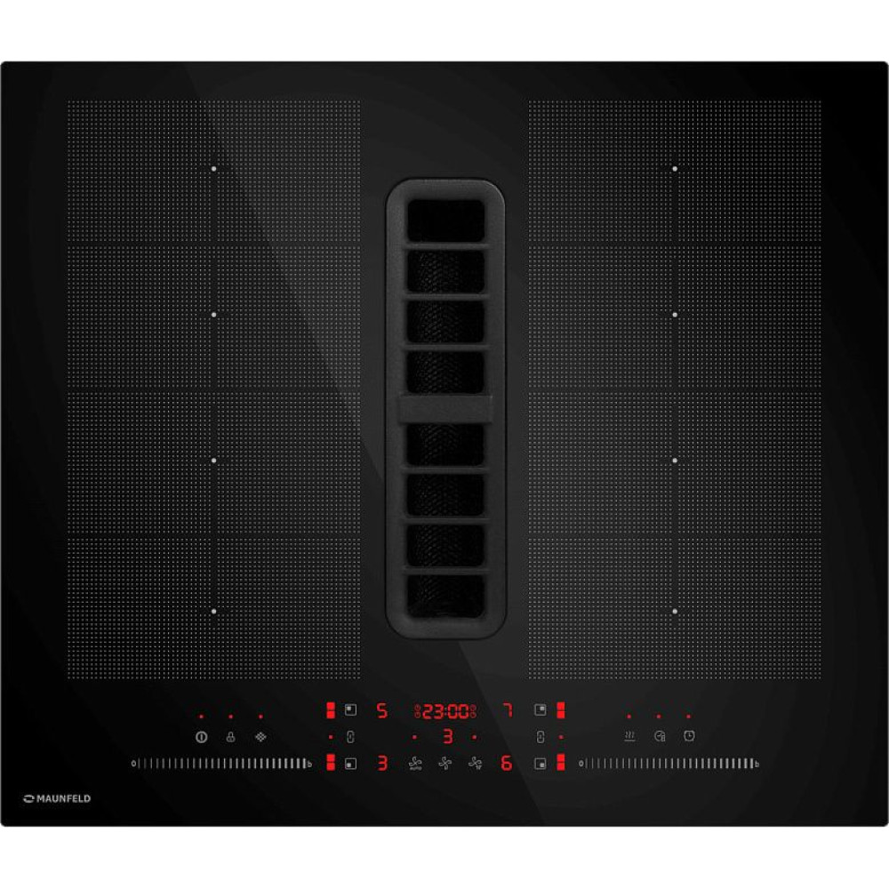 Индукционная стеклокерамич. панель MAUNFELD MIHC604SF2BK