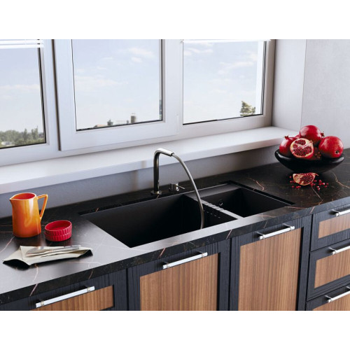 Мойка Omoikiri Tedori 85-2-U-ES Tetogranit/эспрессо