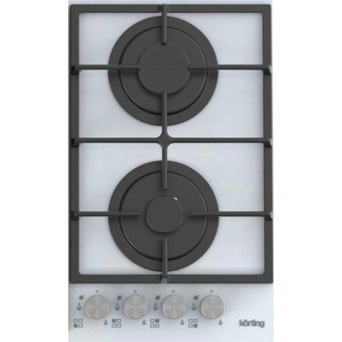 Газовая стеклянная варочная панель Korting HGG 6734 CTW
