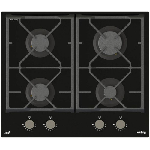 Газовая стеклянная варочная панель Korting HGG 6985 CN FLC