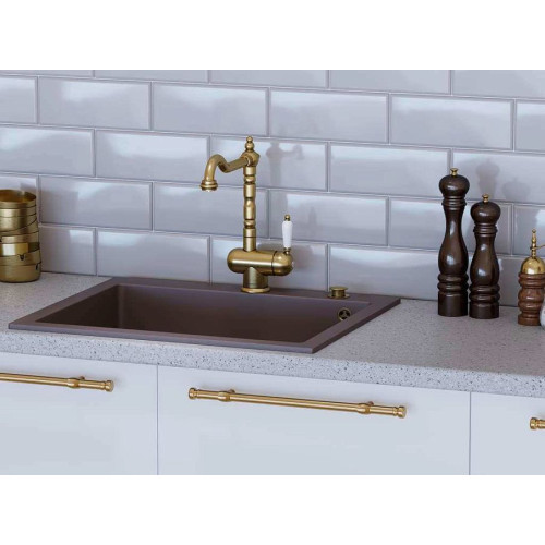 Кухонная мойка OMOIKIRI Bosen 61-WH(арт.4991212)