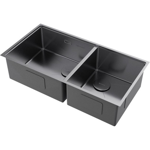 Кухонная мойка OMOIKIRI Taki 85-2-LB-U/IF-IN Side (арт.4997037)