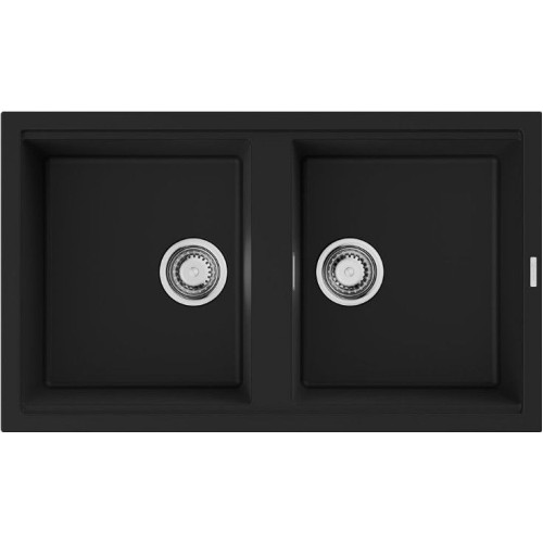 Мойка Kitagawa 86-2-GB Artceramic/графит (арт.4993492)