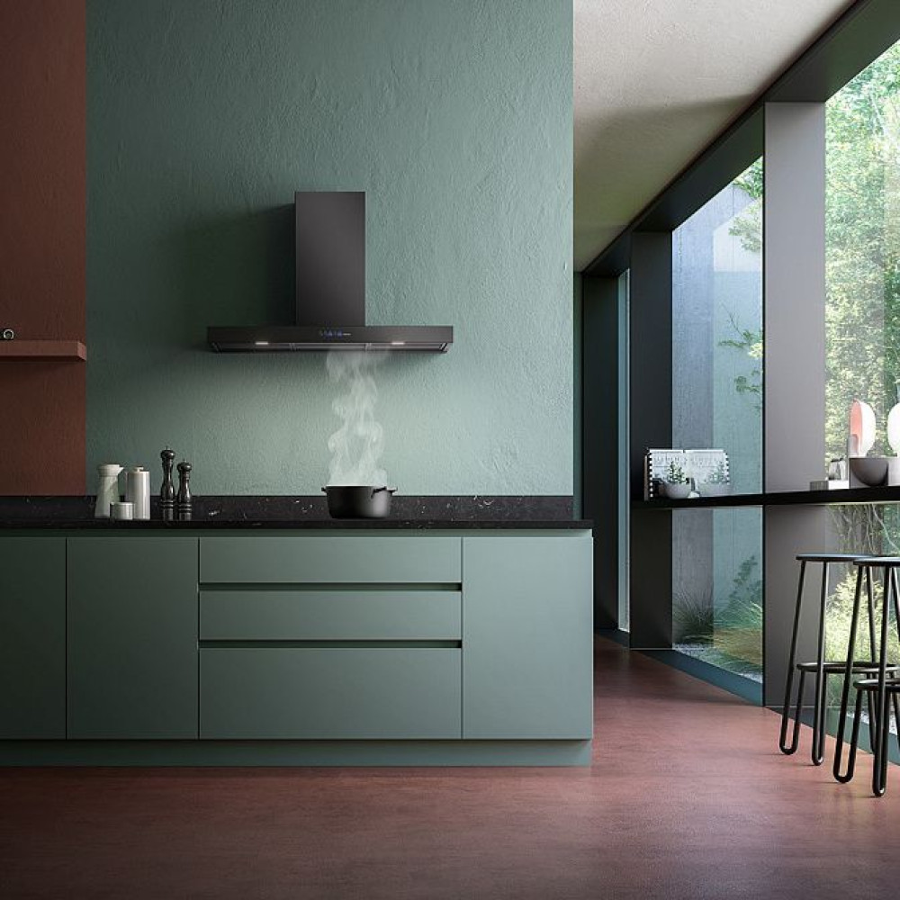 Вытяжка Falmec MERCURIO EVO 60 BLACK Dialog System