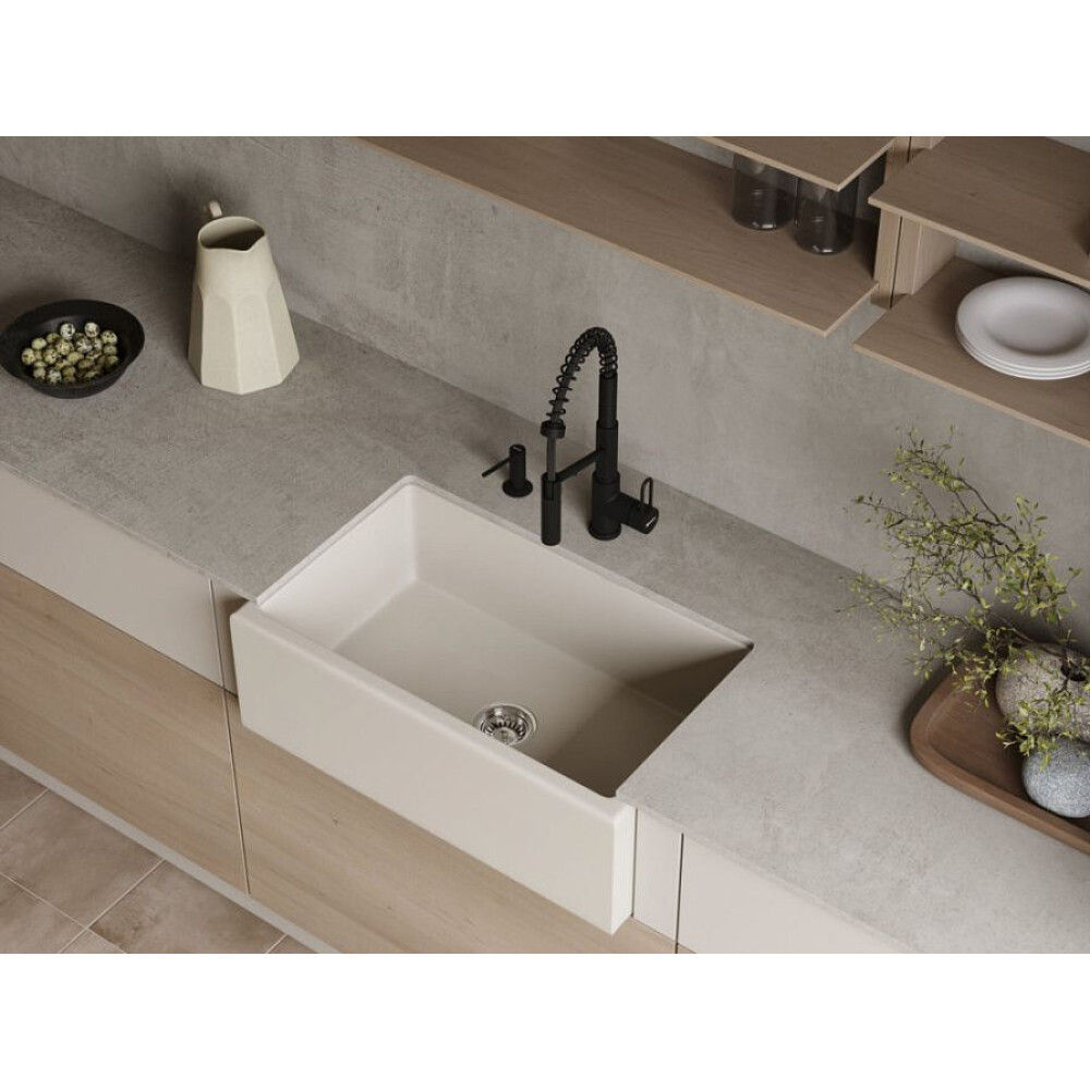 Мойка Omoikiri Mikura 76-OL Natceramic/olive