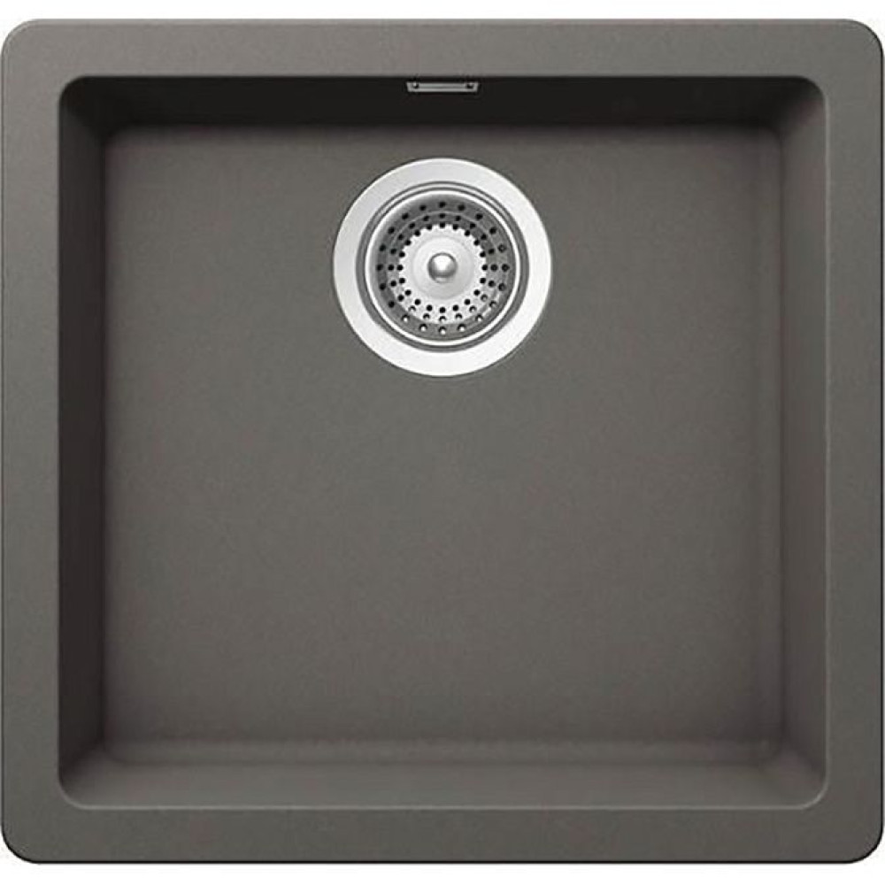 Мойка SCHOCK Soho 50 (N-100S) Cristadur 450x430 (подстольный монтаж) серебристый камень