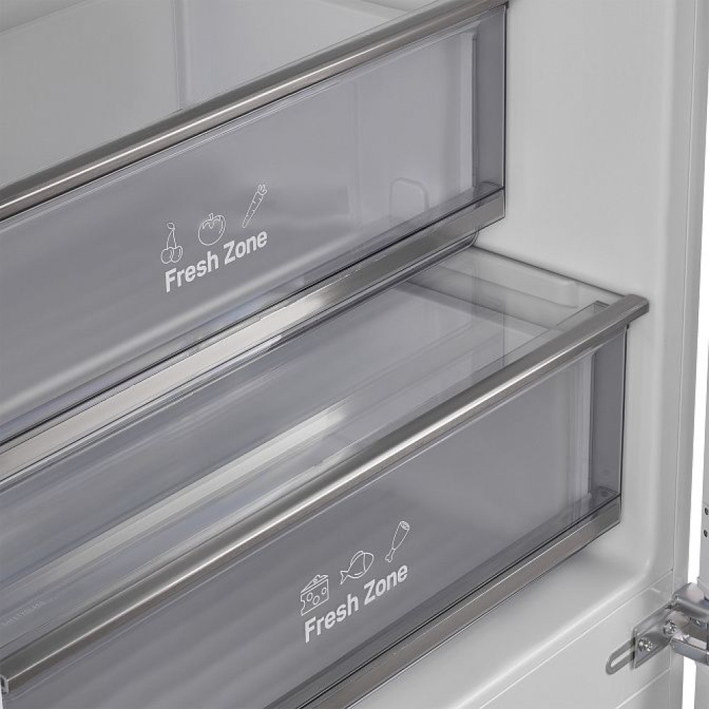 Холодильник MAUNFELD MBF193NFW1GR Inverter