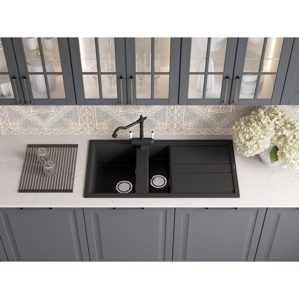 Мойка Kitagawa 100-2-WH Artceramic/белый(арт.4993803)