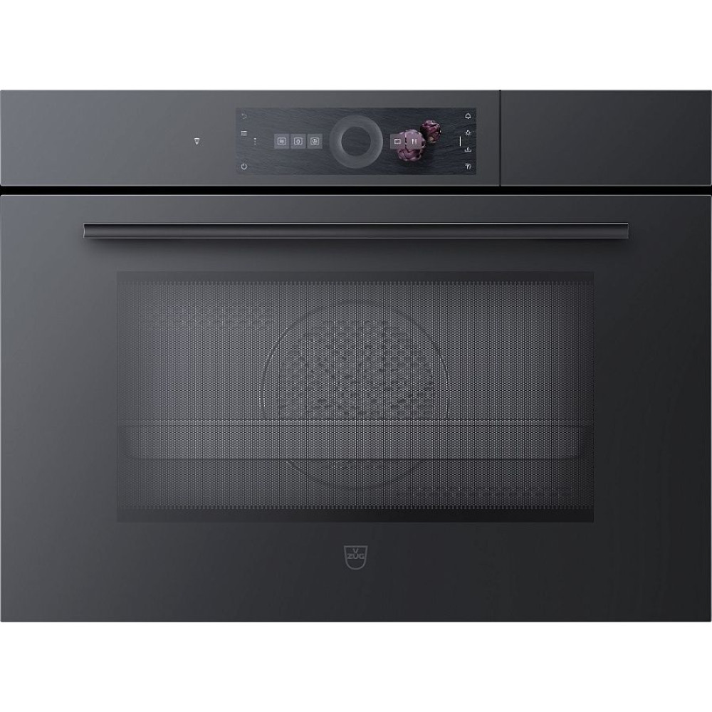 Паровой шкаф V-ZUG CombiSteamer V6000 45M PowerSteam черное стекло CSM6T-23041