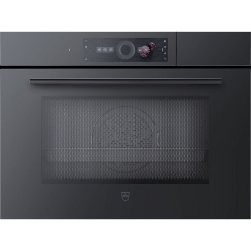 Паровой шкаф V-ZUG CombiSteamer V6000 45M PowerSteam черное стекло CSM6T-23041