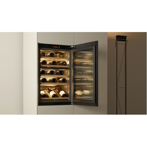 Встраиваемый винный шкаф V-ZUG WineCooler V4000 90 WC4T-51102 R черное стекло
