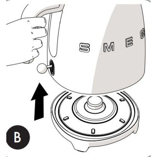 Чайник Smeg KLF05RDEU