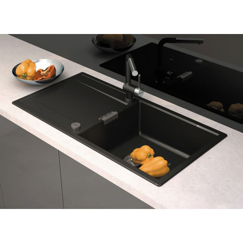 Мойка SCHOCK Eton 60 D Large Cristadur серебристый камень