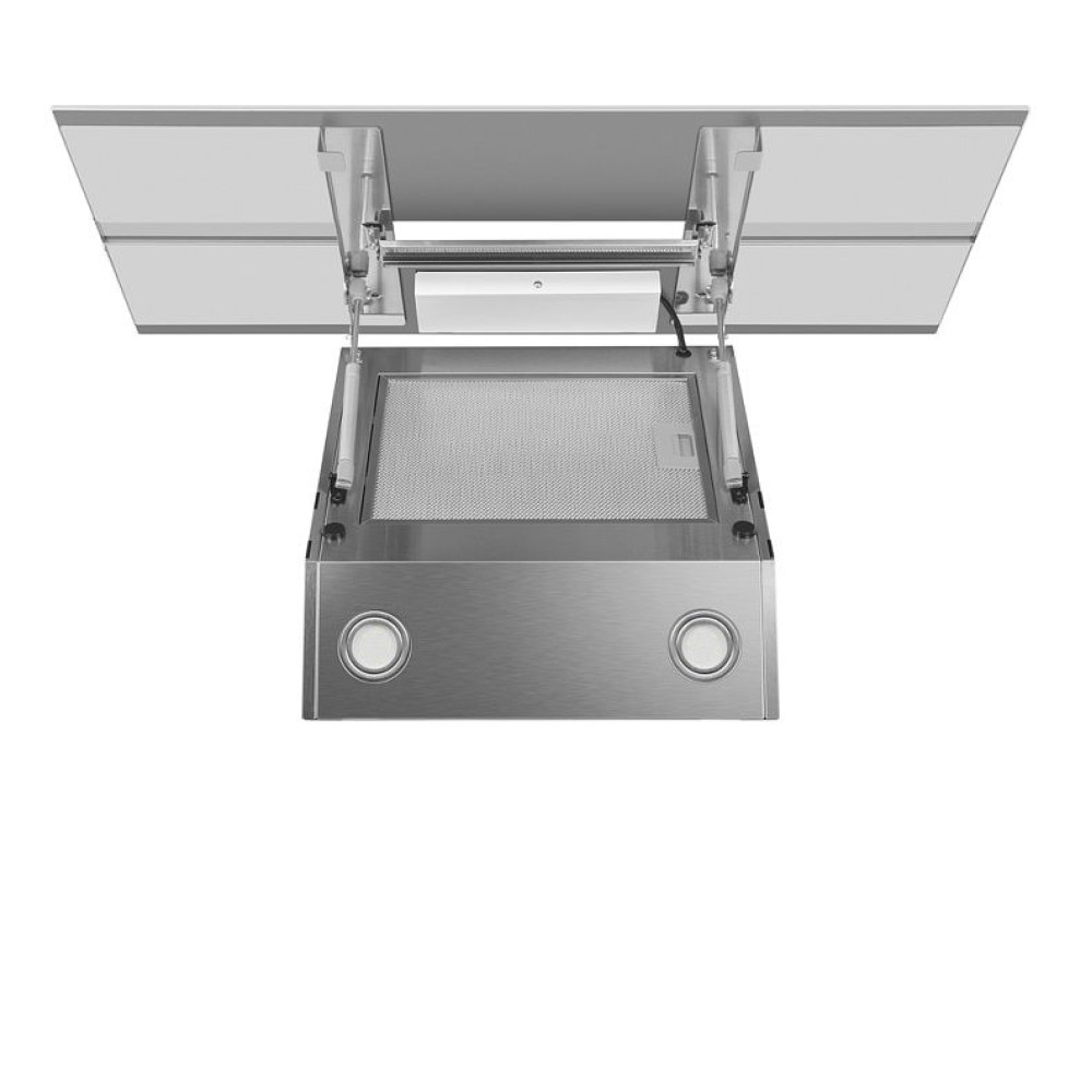 Вытяжка Maunfeld Mersey 90 белый\вставка сатин