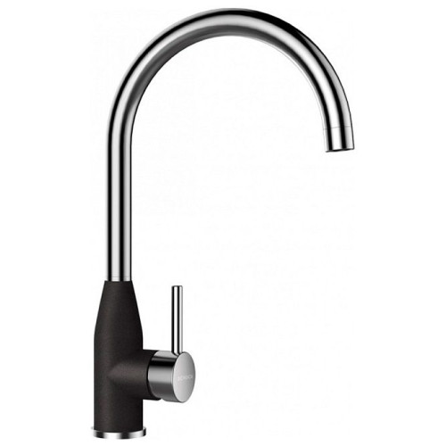 Смеситель SCHOCK Kavus, Cristalite сталь/оникс