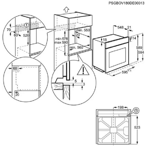 Духовой шкаф Electrolux KOEBP39WZ