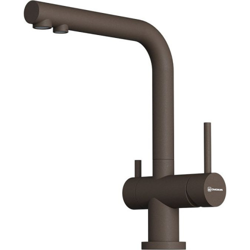 Смеситель Omoikiri Nagano-ES-P латунь/эспрессо