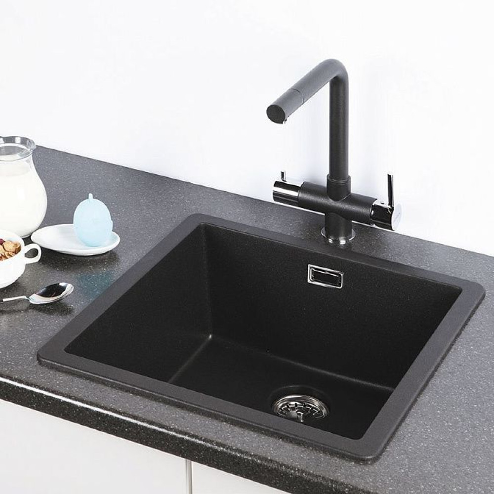 Мойка SCHOCK Greenwich 50 Cristadur 456х456 (подстольный монтаж) пуро