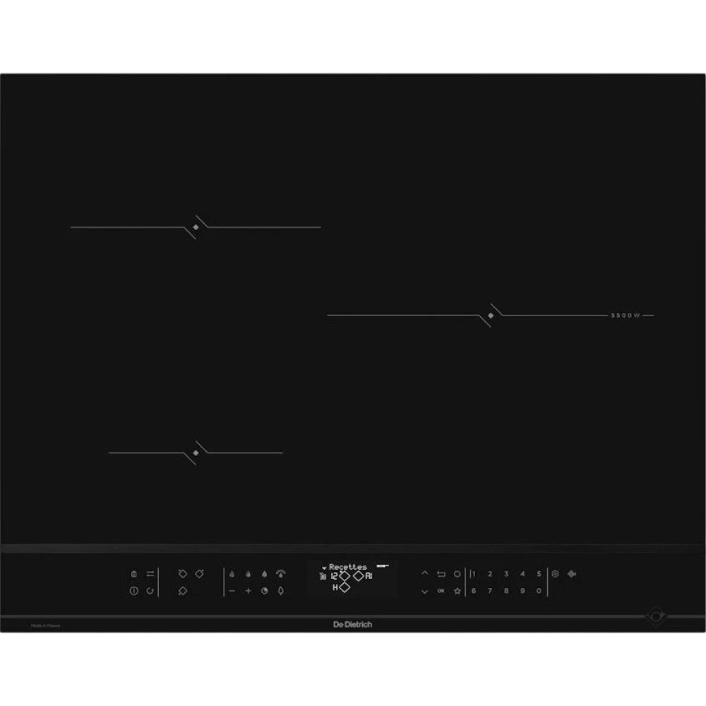Индукционная стеклокерамич. панель De Dietrich DPI4322BP