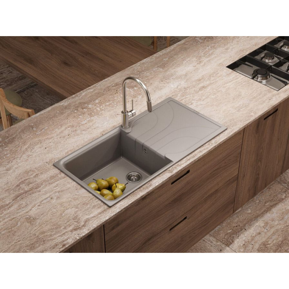 Мойка Omoikiri Yasugata 100-SA Tetogranit/бежевый